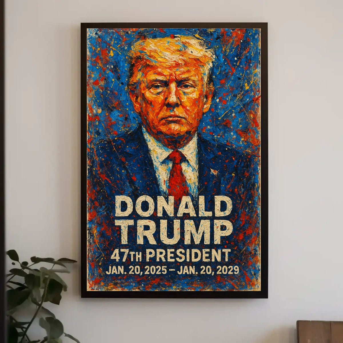 Donald Trump A Vision in Colors Poster
