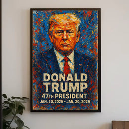 Donald Trump A Vision in Colors Poster