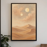 Desert Dreamscape Poster