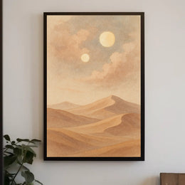 Desert Dreamscape Poster