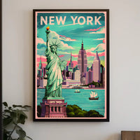 New York City Skyline Poster
