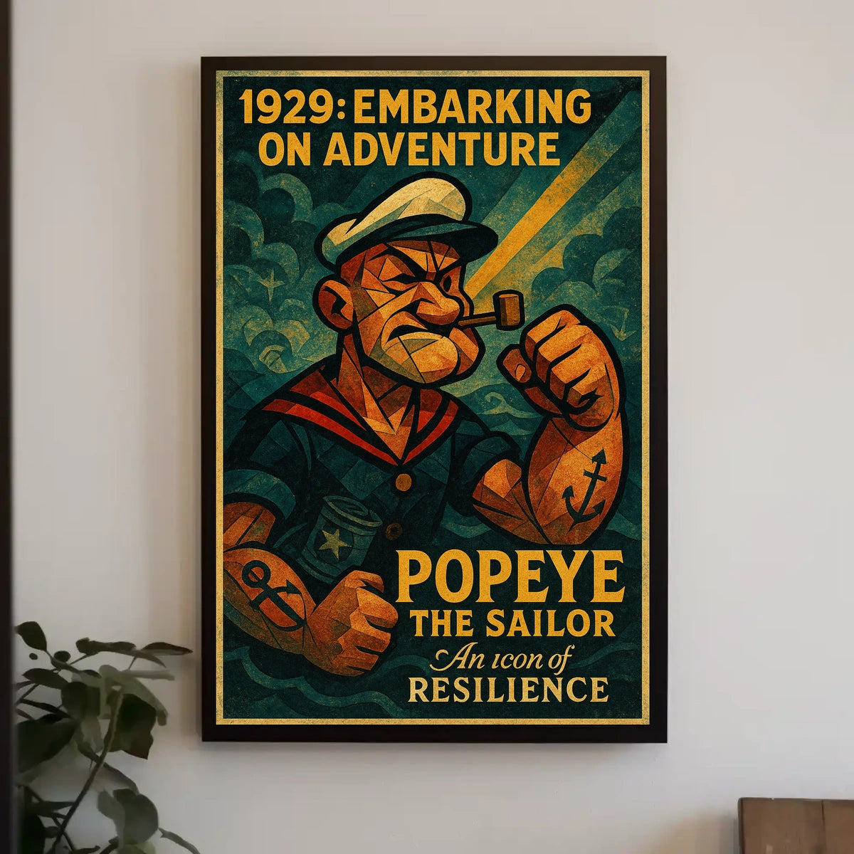 Popeye 1929 Art Poster POP-216