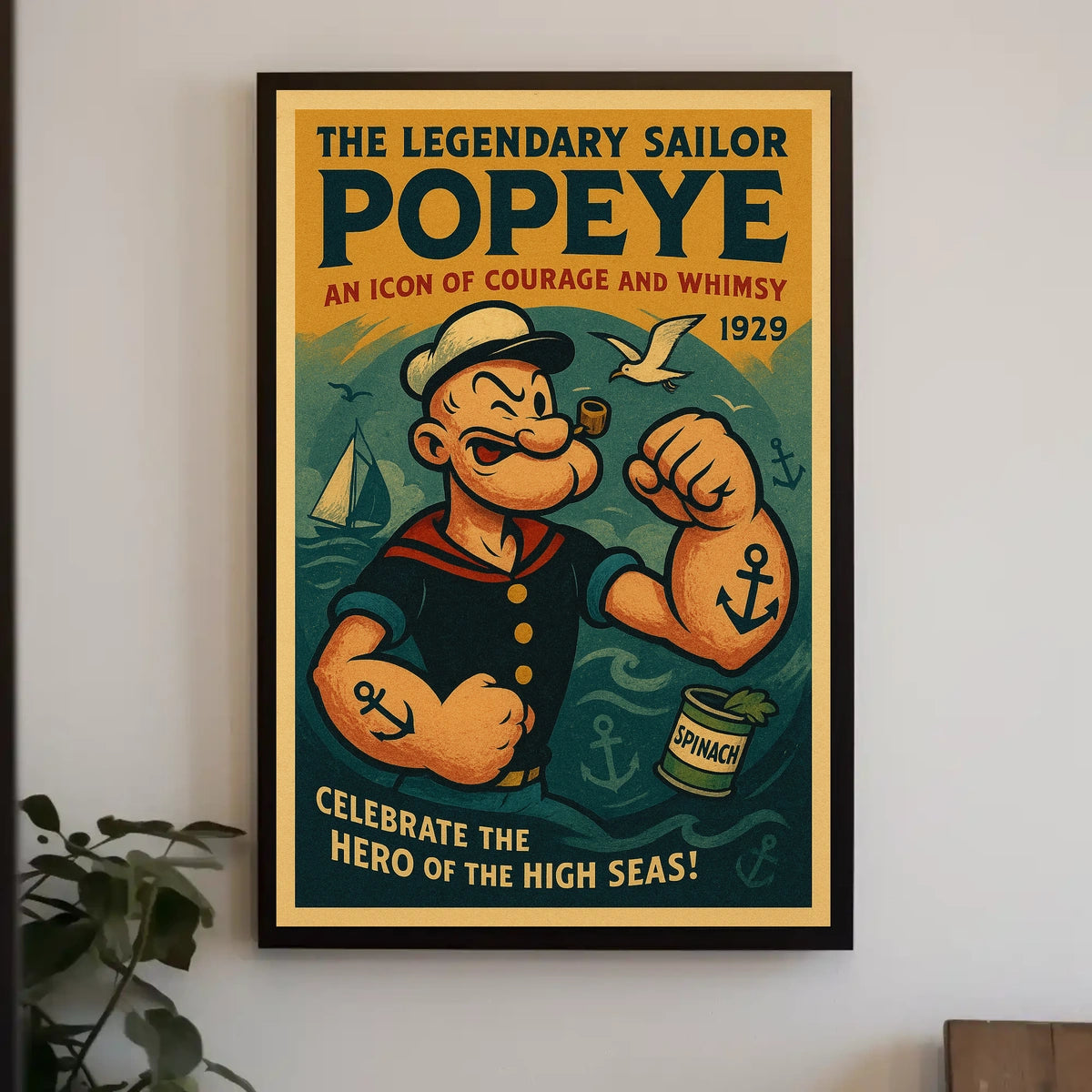 Popeye 1929 Art Poster POP-37