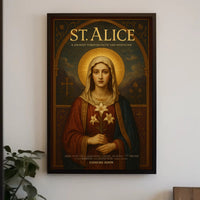 St. Alice Poster PosterGoat