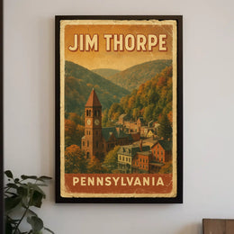 Jim Thorpe, Pennsylvania Poster