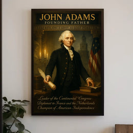 John Adams Founding Father Poster