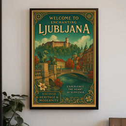 Welcome to Enchanting Ljubljana Poster