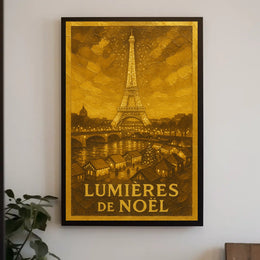 Lumières De Noël Poster
