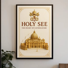 Holy See The Heart of Catholicism Poster