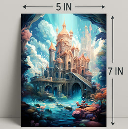 Enchanted Castle By The Sea Poster