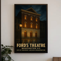 Abraham Lincoln FordS Theatre Poster