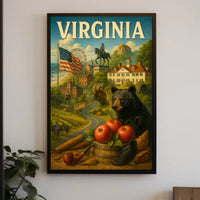 Discover Virginia Poster