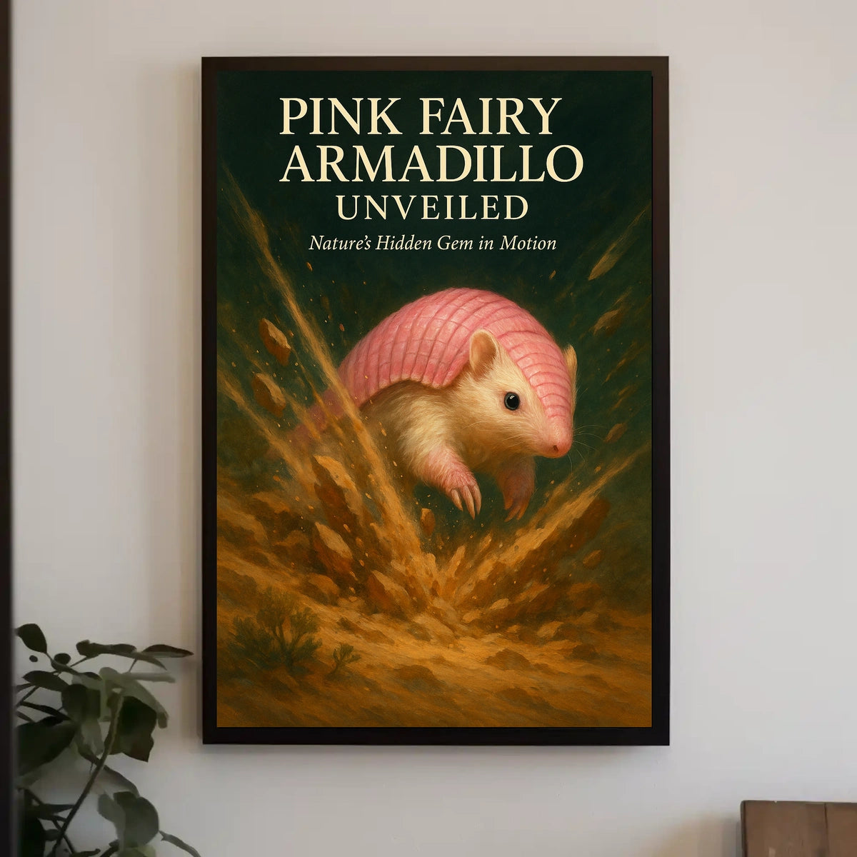 Pink Fairy Armadillo Unveiled Poster