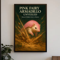 Pink Fairy Armadillo Unveiled Poster