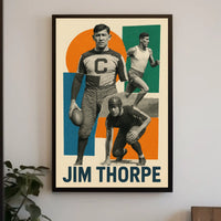 Jim Thorpe Athletic Legend Poster