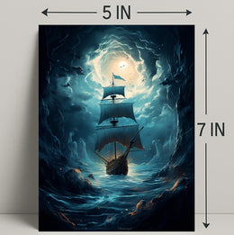 Voyage Through The Storm Poster PosterGoat