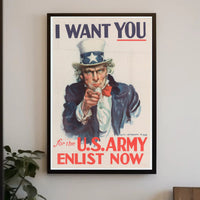 I Want You for the U.S. Army Poster PosterGoat