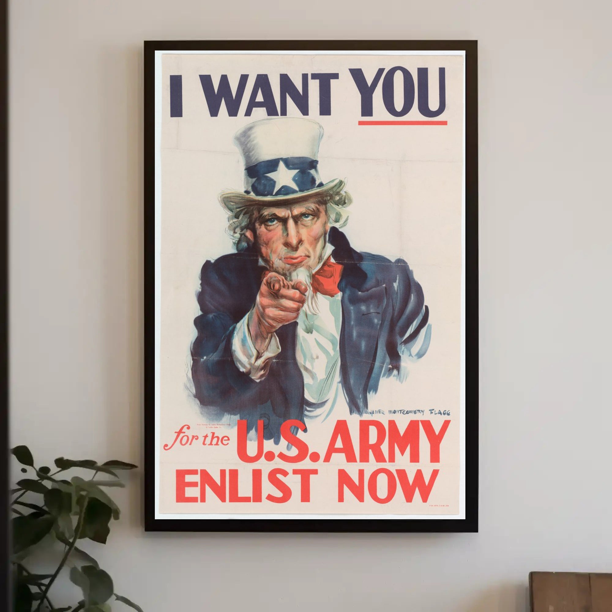 I Want You for the U.S. Army Poster PosterGoat