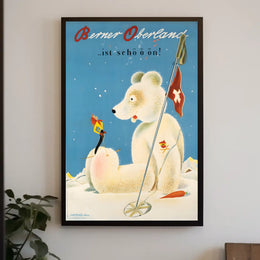 Berner Oberland A Winter Wonderland Poster