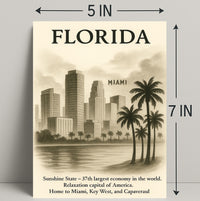 Florida The Sunshine State Poster PosterGoat