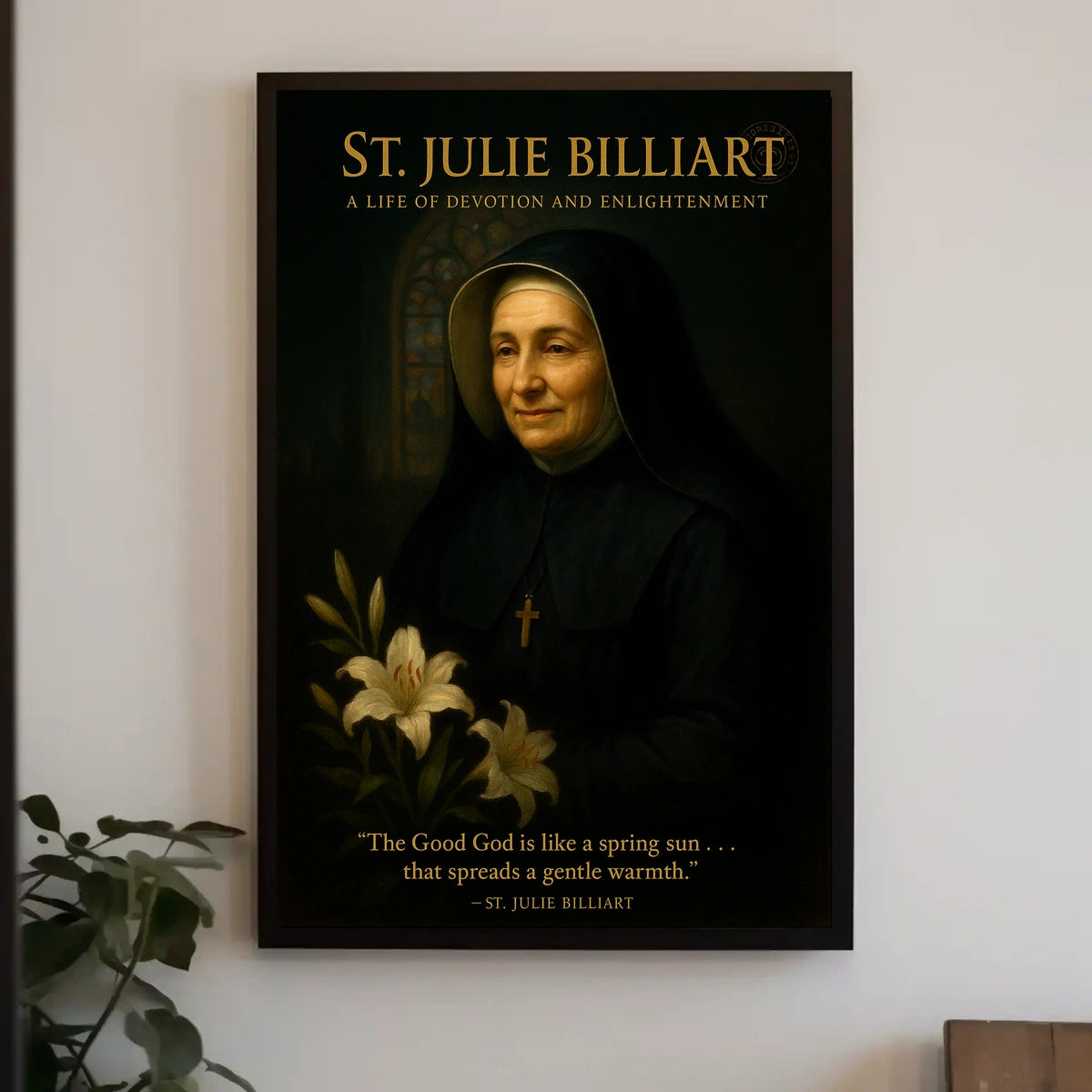 St. Julie Billiart A Life of Devotion Poster