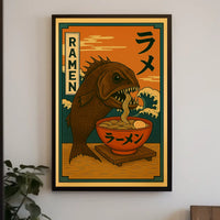 Ramen Monster Poster