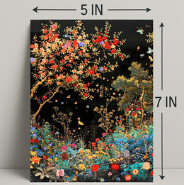 Enchanting Garden Scene: Cultural or Heritage Poster