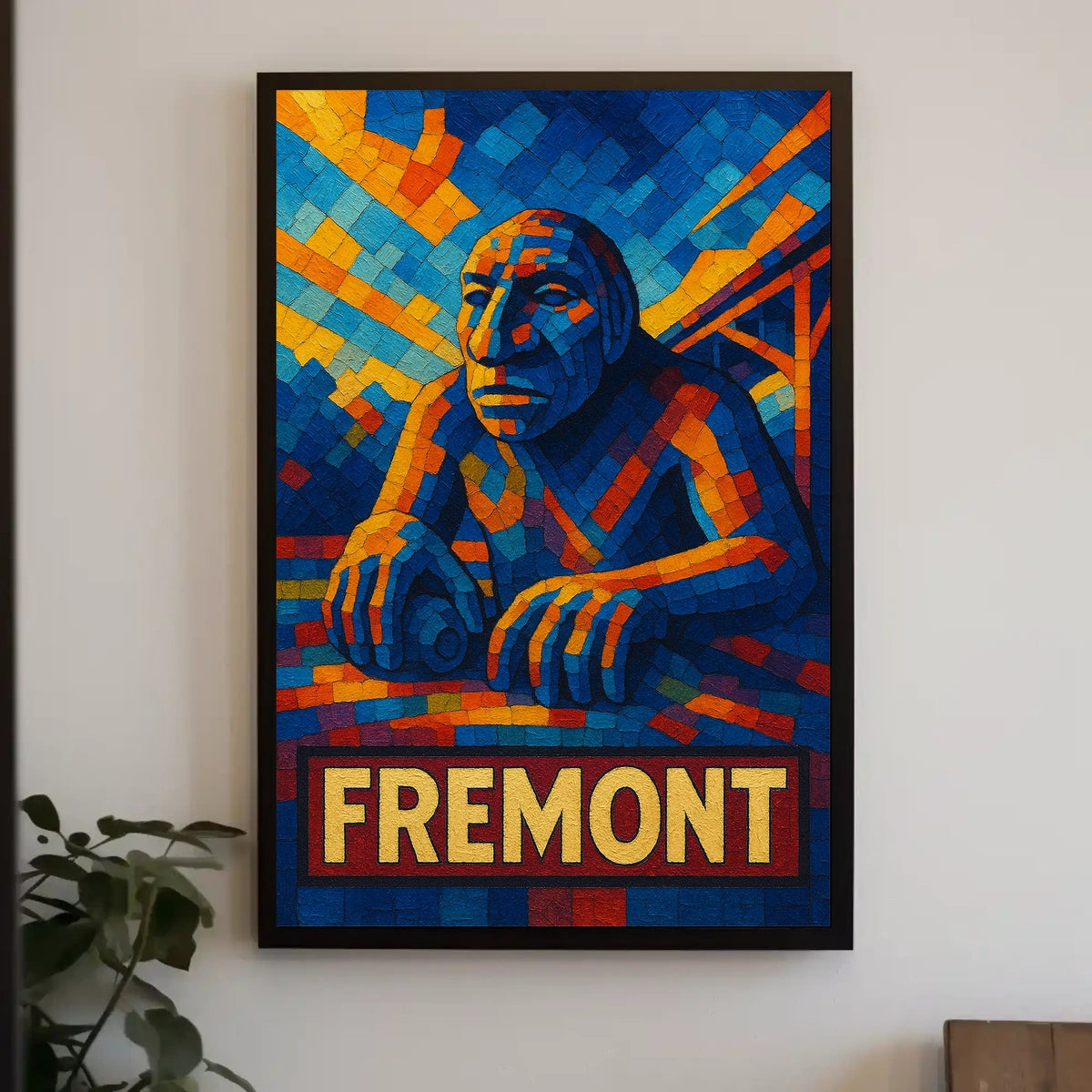 Fremont Mosaic Art Poster
