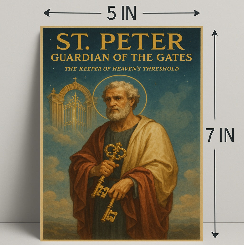 St. Peter Guardian Of The Gates Poster