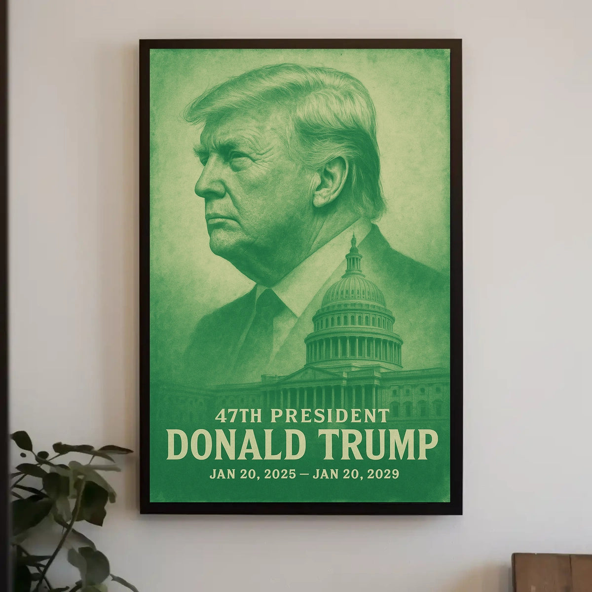 Donald Trump 47th President Poster
