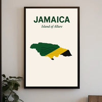 Jamaica Island of Allure Poster