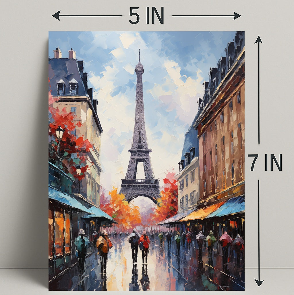 Autumn In Paris Poster