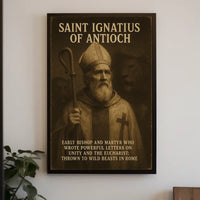 Saint Ignatius Of Antioch Poster