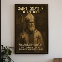 Saint Ignatius Of Antioch Poster