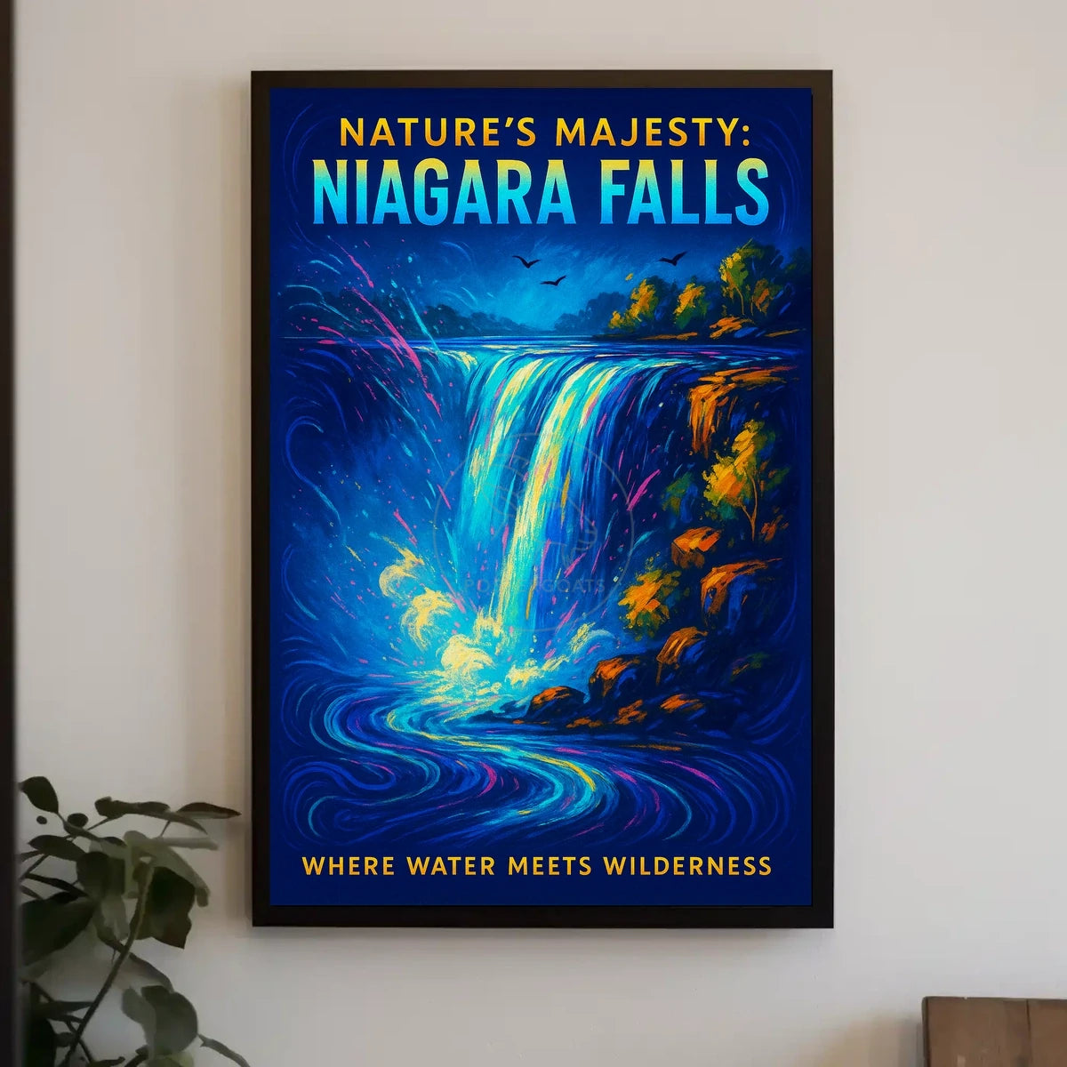 Niagara Falls Adventure Travel Poster