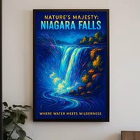 Niagara Falls Adventure Travel Poster