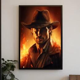 The Fiery Adventurer Poster