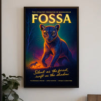 The Stealthy Predator Of Madagascar Poster