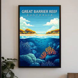 Great Barrier Reef Australia Poster