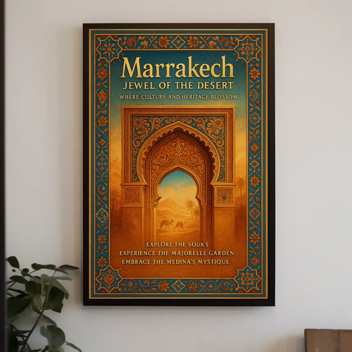 Marrakech Jewel of the Desert Poster