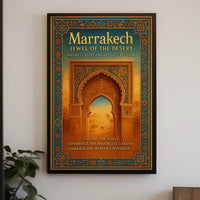 Marrakech Jewel of the Desert Poster