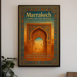 Marrakech Jewel of the Desert Poster