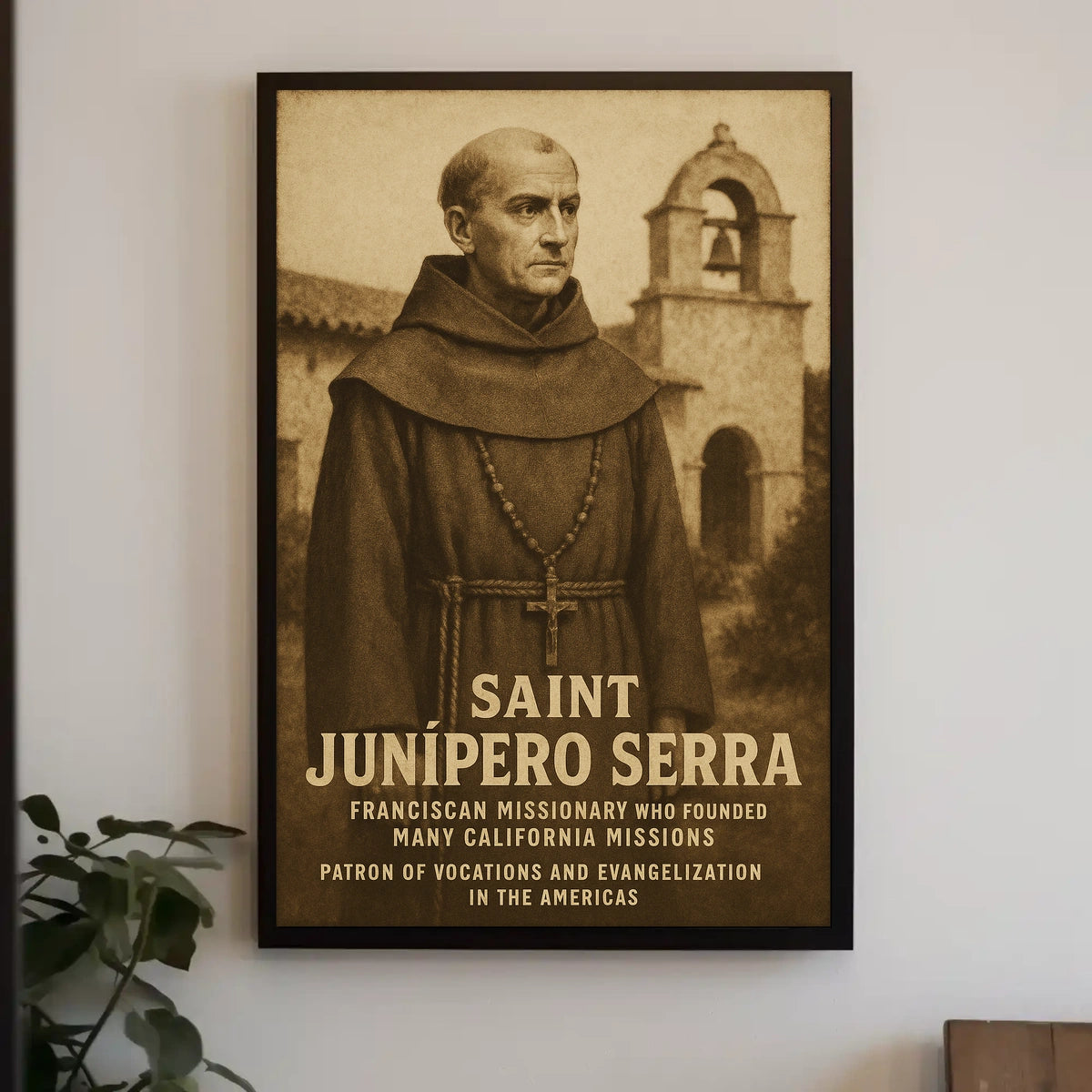 Saint Junípero Serra Poster