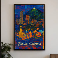Bogotá, Colombia Festive Nights Poster
