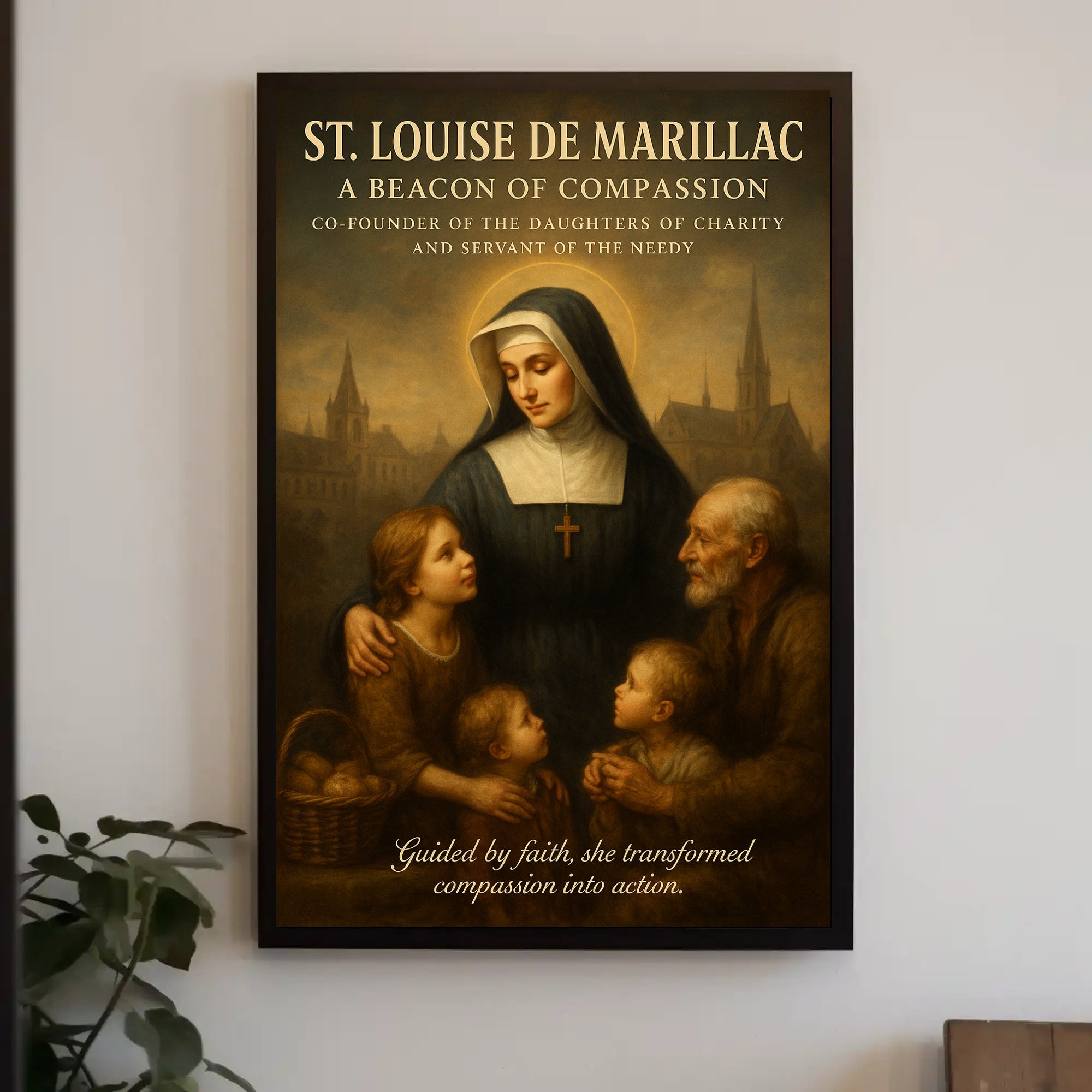 St. Louise De Marillac A Beacon Of Poster