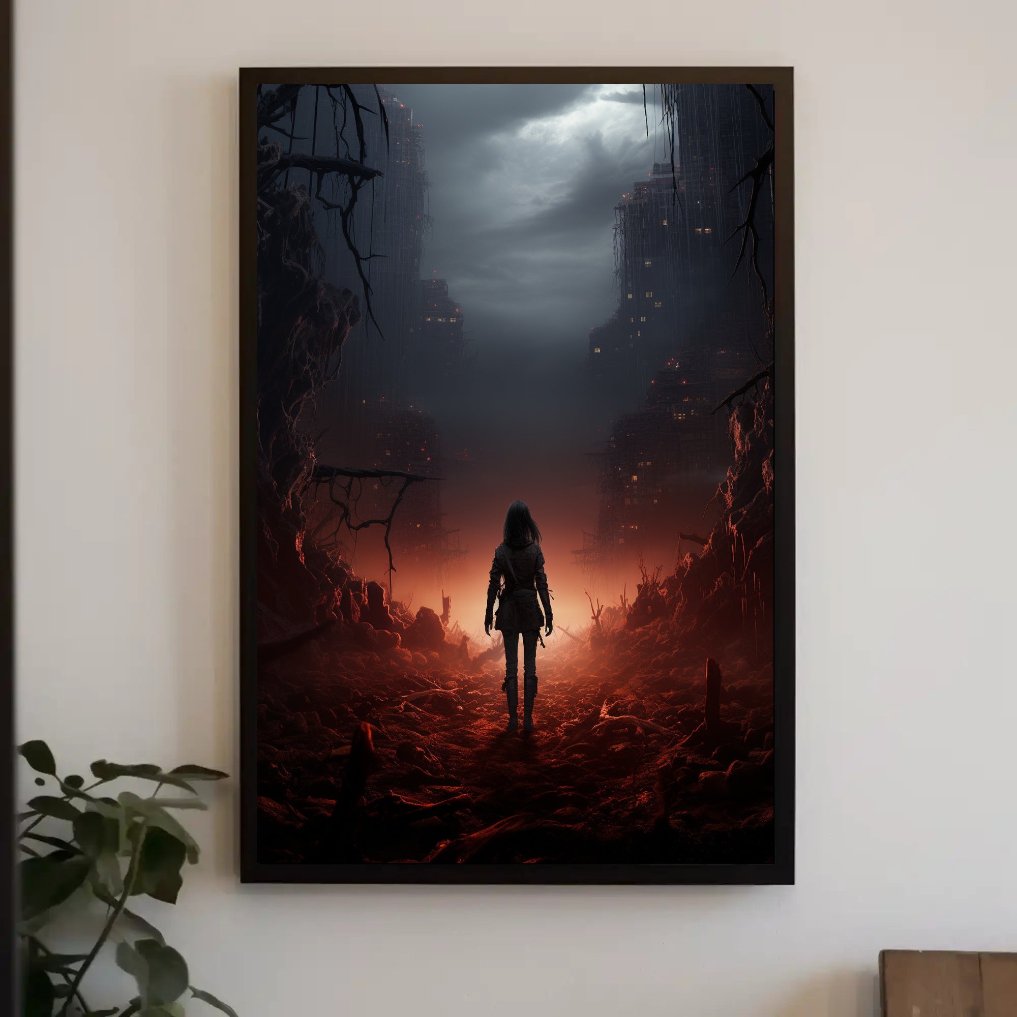 Journey Through The Ruins Poster