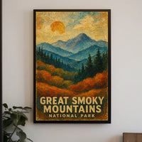 Great Smoky Mountains National Park Poster