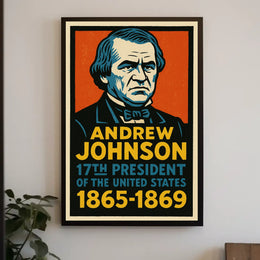 Andrew Johnson 17th President Poster