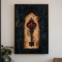 The Ornate Key Poster