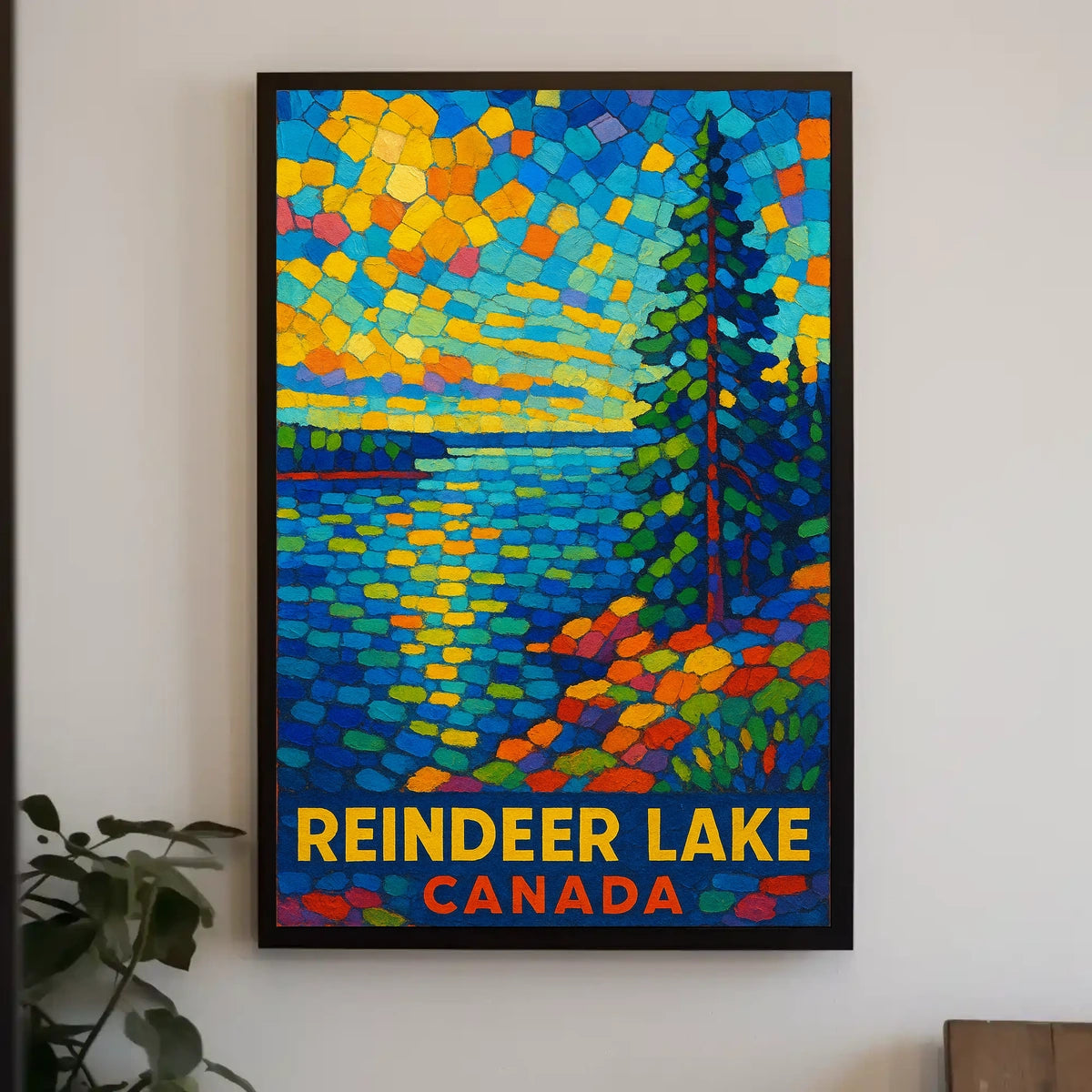 Reindeer Lake, Canada Poster
